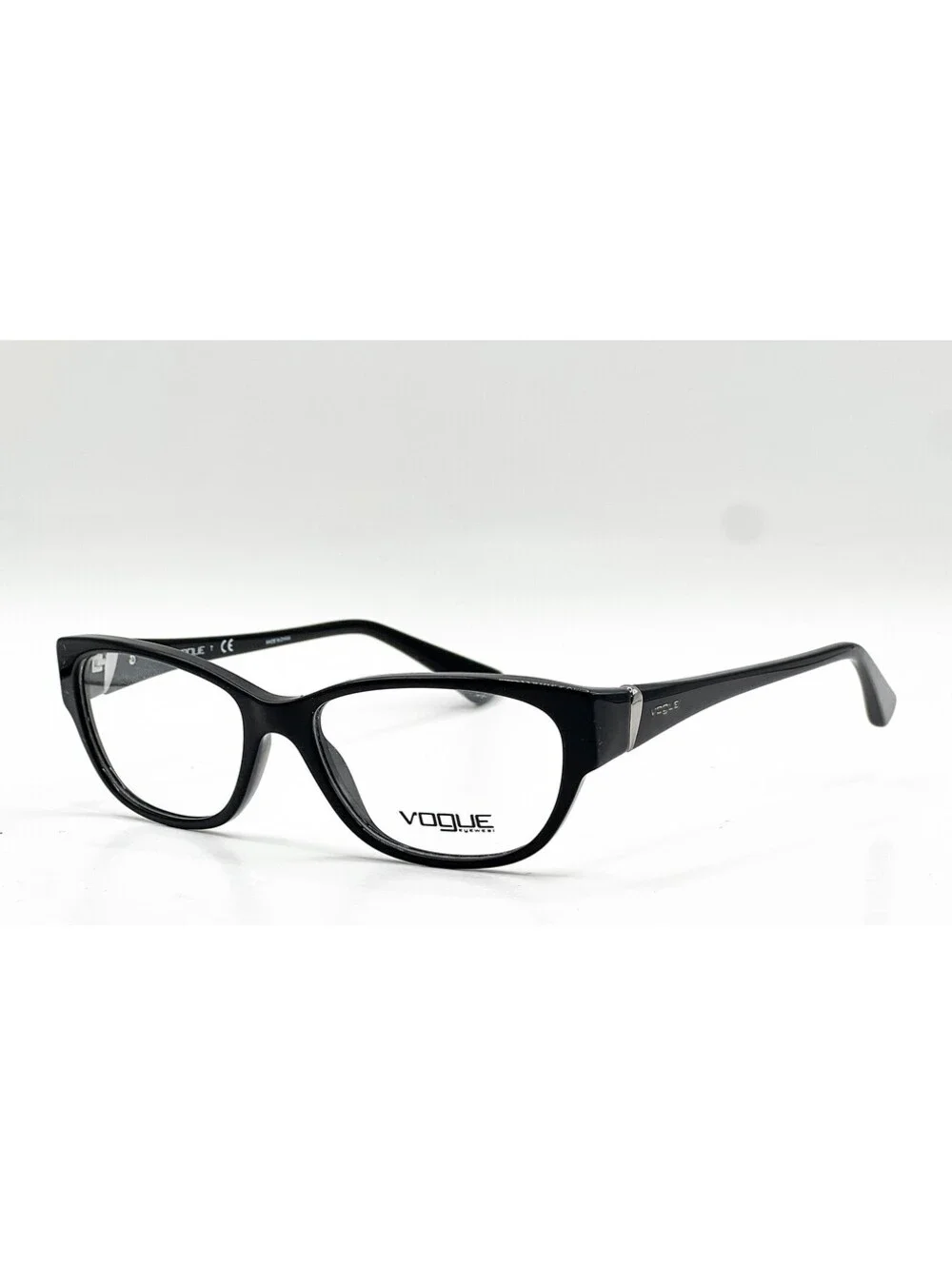 Vogue VO 2841 W44 Black Cat Eye Authentic Eyeglass Frames 52-16